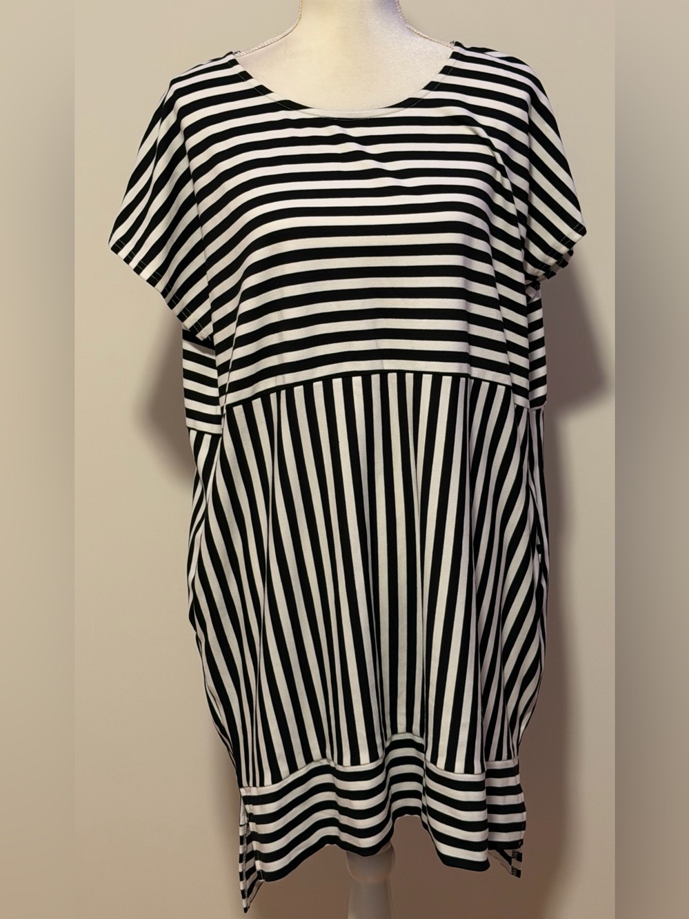 Women’s Umgee Striped With Pockets Dress Size 1XL